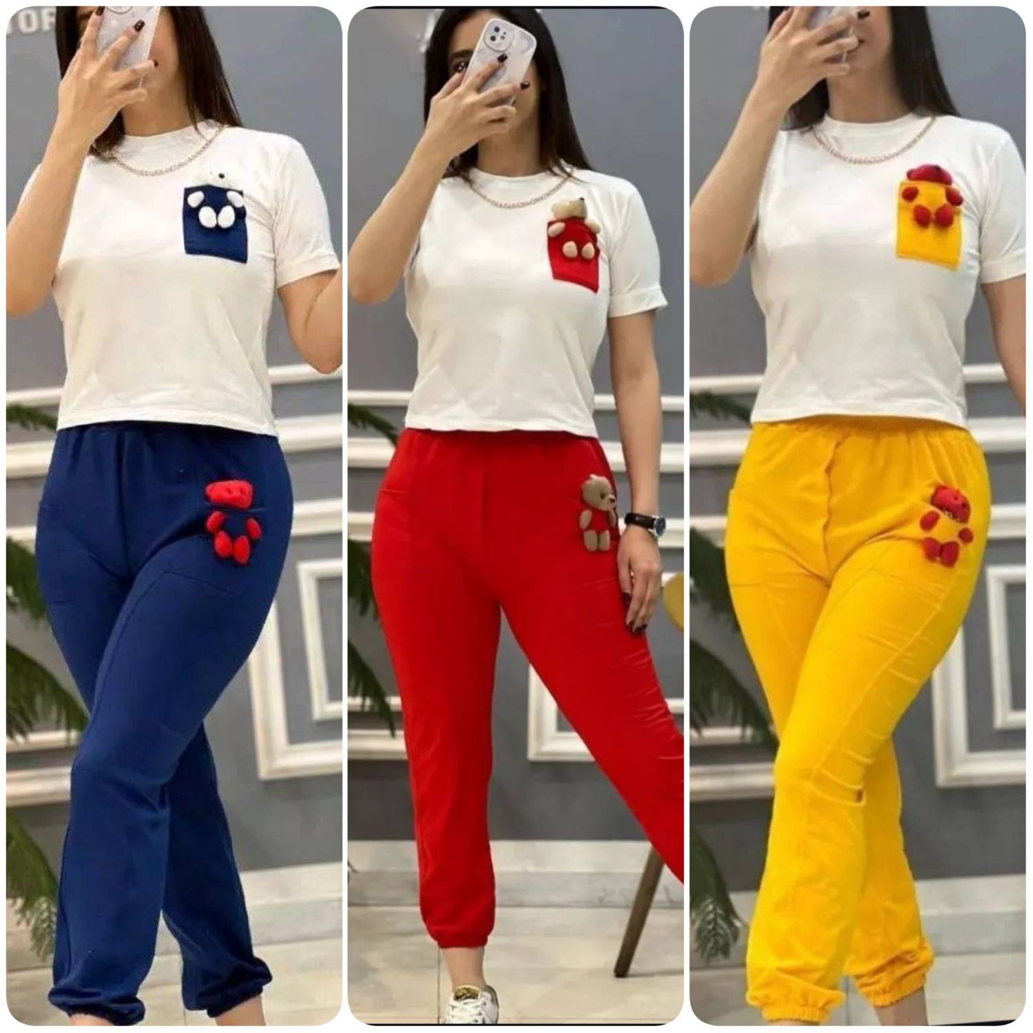 تیشرت شلوار عروسکی