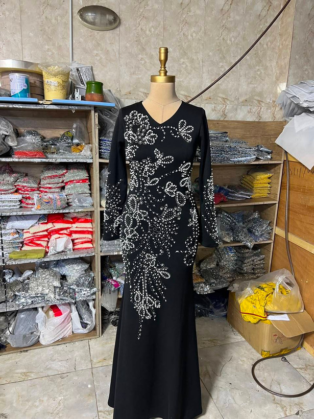 ماکسی مجلسی مدل خاطره